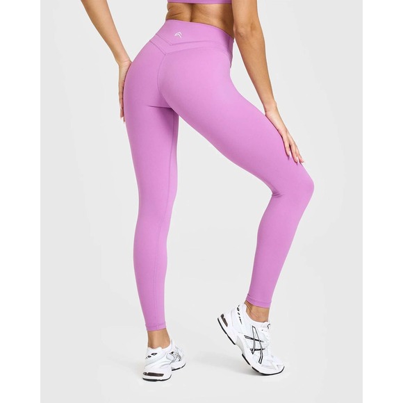 Oner Active UnifiedMove Womens High Rise Leggings Pink Purple Size XS (UK M) - Picture 2 of 10